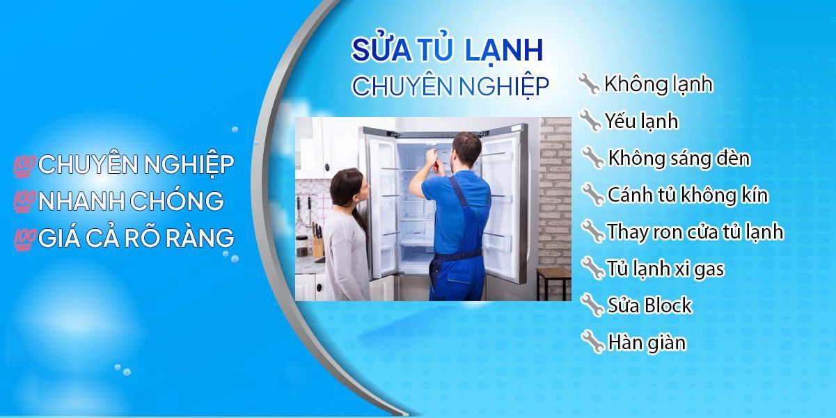 sửa tủ lạnh chuyên nghiệp